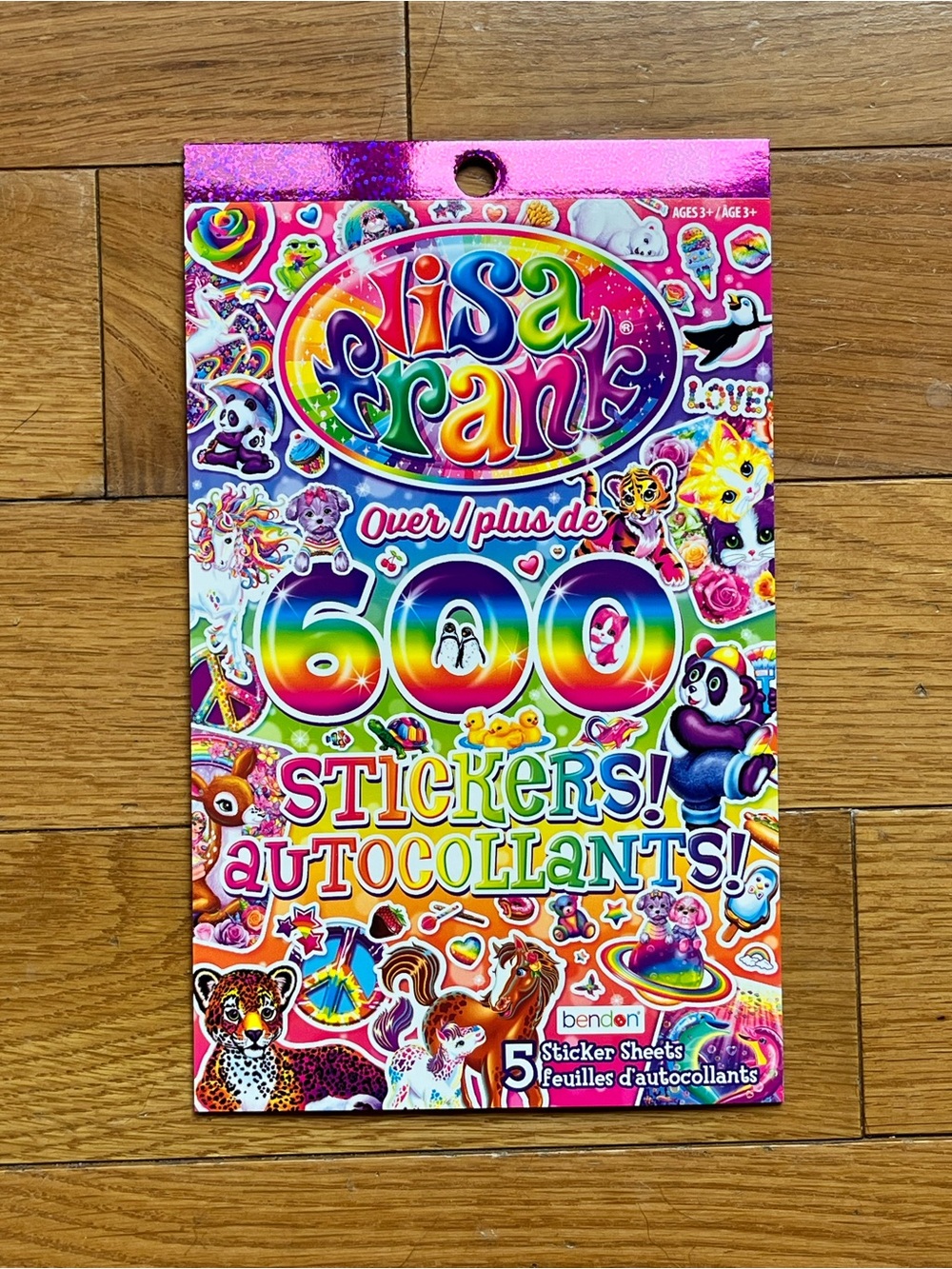 NWT LISA FRANK sticker pad